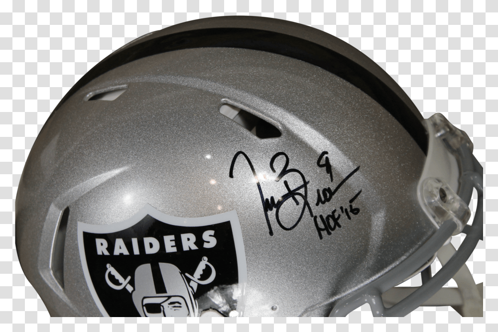 Tim Brown Autographed Oakland Raiders Riddell Speed Oakland Raiders, Apparel, Helmet, Team Sport Transparent Png