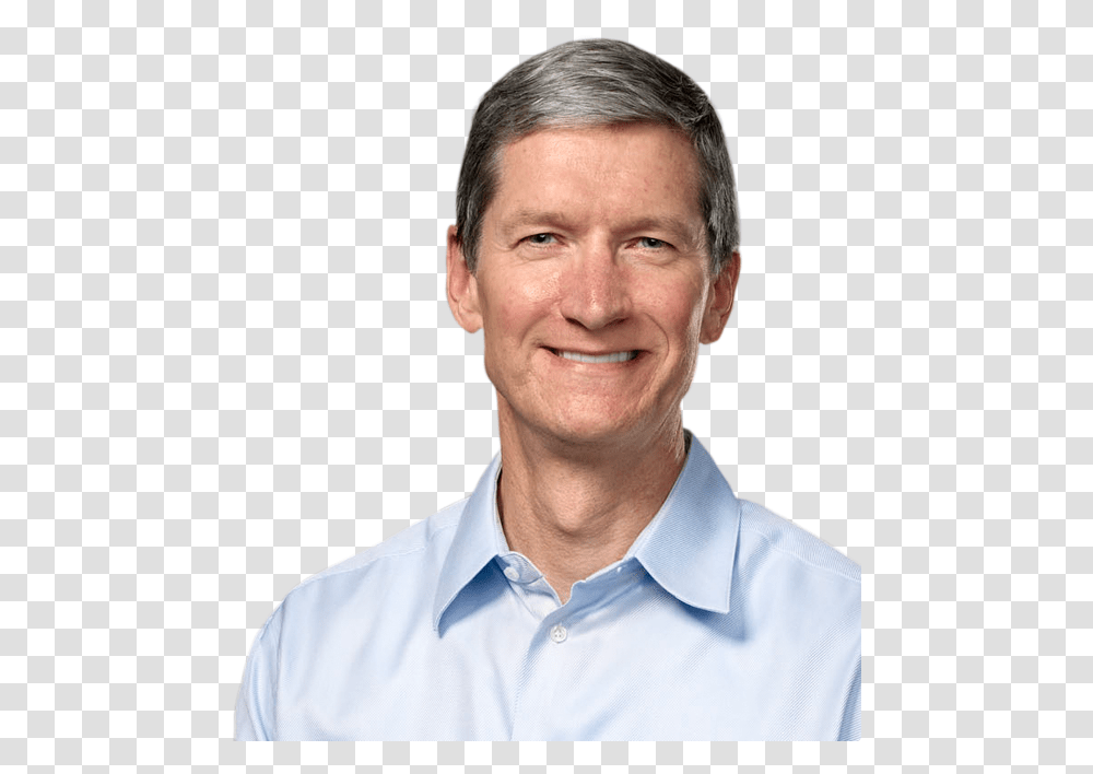 Tim Cook, Shirt, Clothing, Apparel, Person Transparent Png