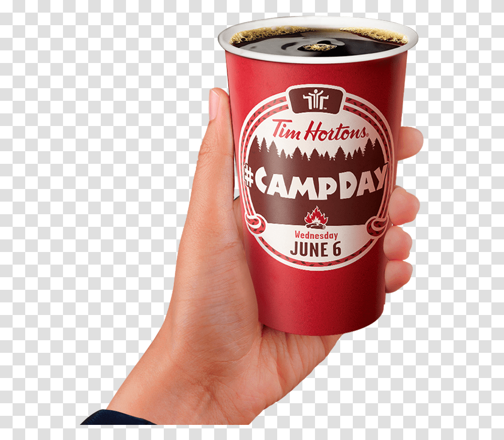 Tim Hortons Camp Day June 6th Camp Day Tim Hortons 2019, Person, Cream, Dessert, Food Transparent Png
