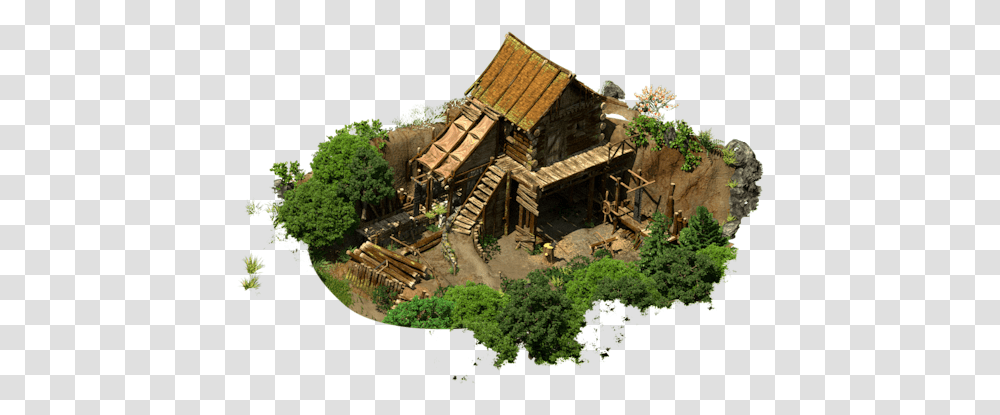 Timber Camp Lvl 16 Medieval Architecture, Monastery, Housing, Building, Nature Transparent Png