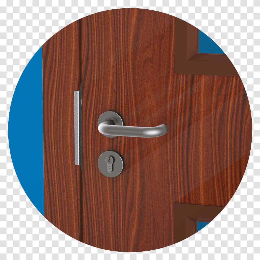Timber Effect Steel Doors Fire Rated Plywood, Hardwood, Security, Handle Transparent Png