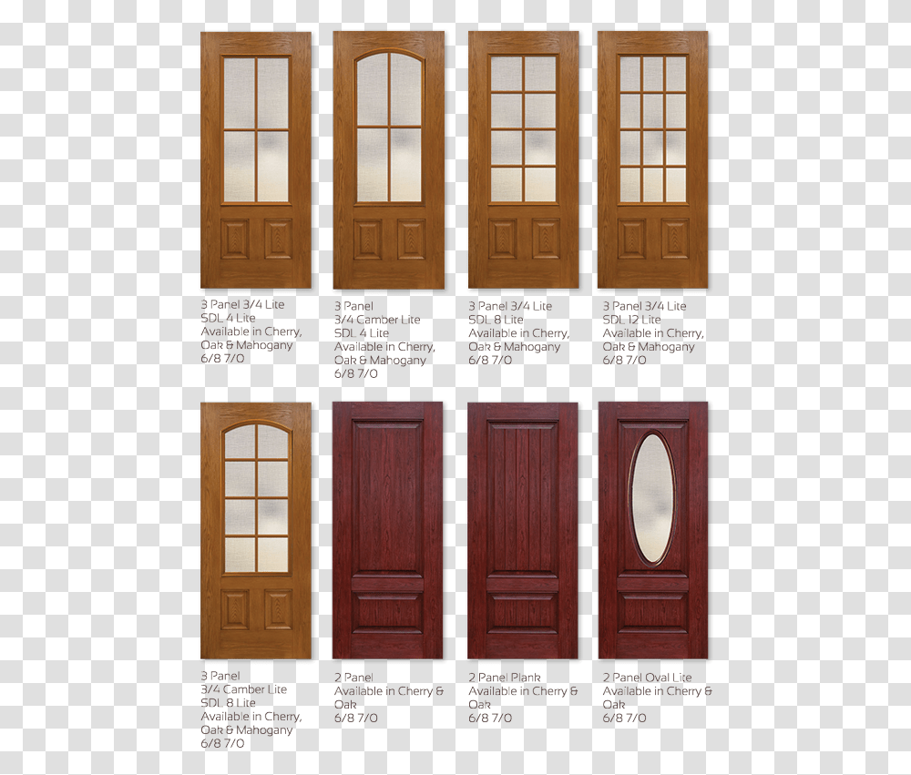 Timbergrain Fiberglass Door Panels 4 Panel Fiberglass Door, French Door Transparent Png