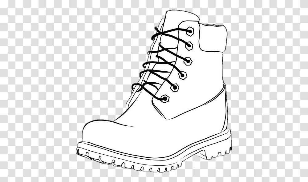 Timberland Boots Ftestickers Freetoed Fte Sticker Timberland Boots Coloring Pages, Apparel, Shoe Transparent Png