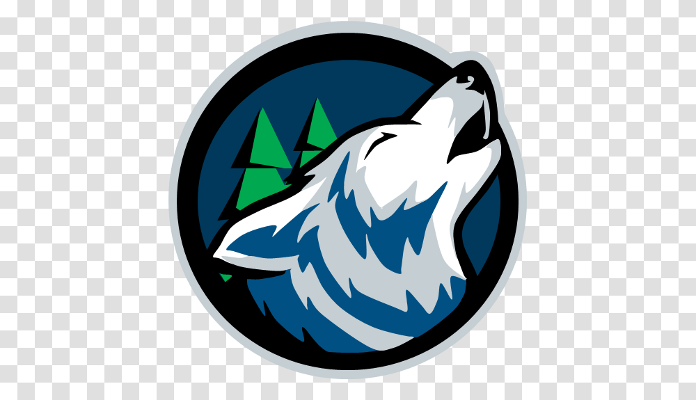 Timberwolves New Logo Latest News Images And Photos Crypticimages, Trademark, Bird, Animal Transparent Png