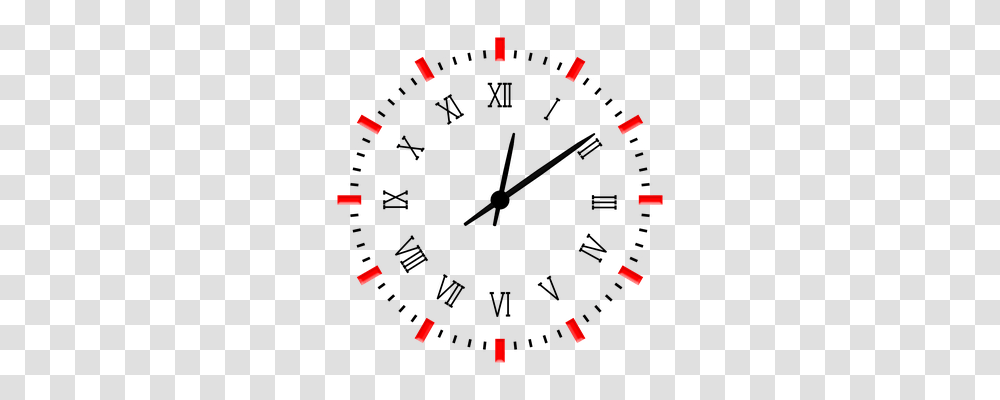 Time Holiday, Bow, Analog Clock, Gauge Transparent Png