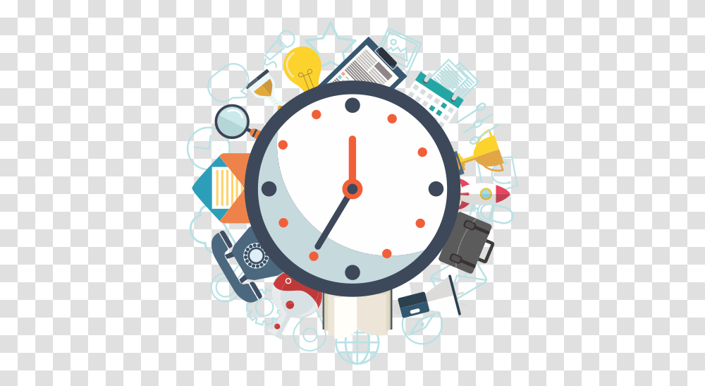 Time And Attendance Clipart Clip Art Images, Analog Clock, Gauge, Alarm Clock Transparent Png