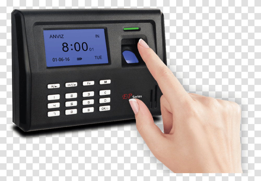 Time Attendance System Clipart Fingerprint Time Attendance Price Malaysia, Person, Human, Mobile Phone, Electronics Transparent Png