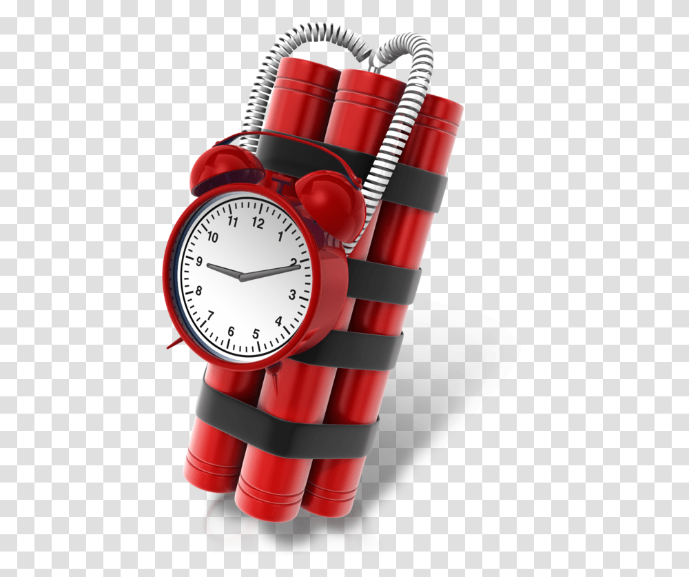 Time Bomb Ticking Time Bomb, Dynamite, Weapon, Weaponry, Clock Tower Transparent Png