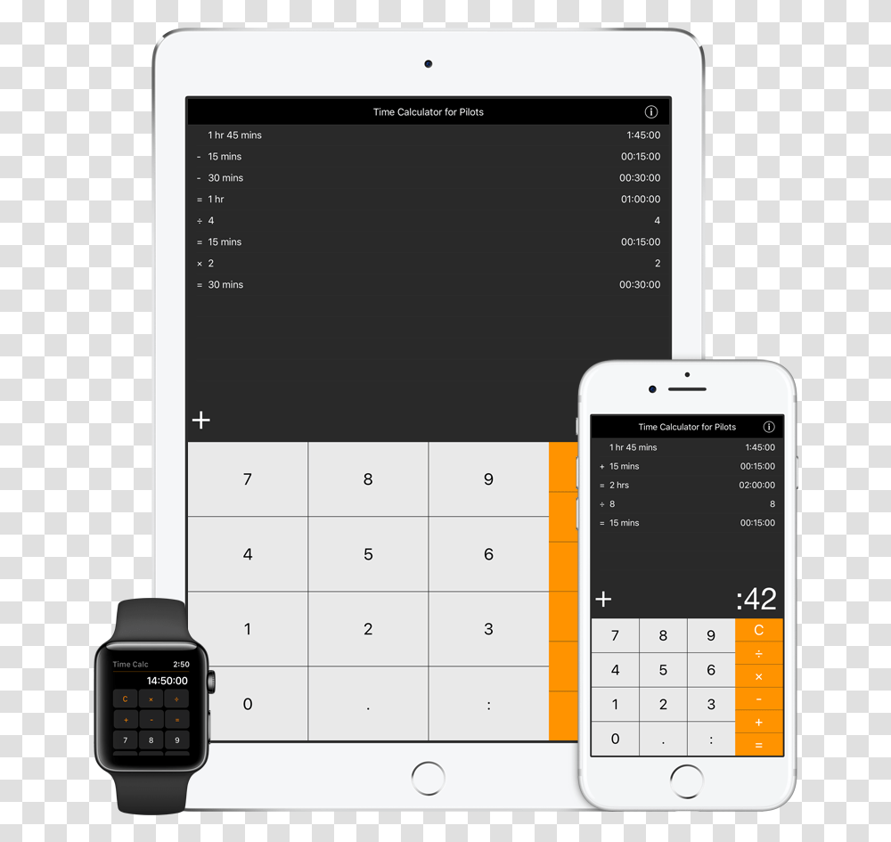 Time Calculator Mobile Phone, Electronics, Cell Phone, Calendar Transparent Png