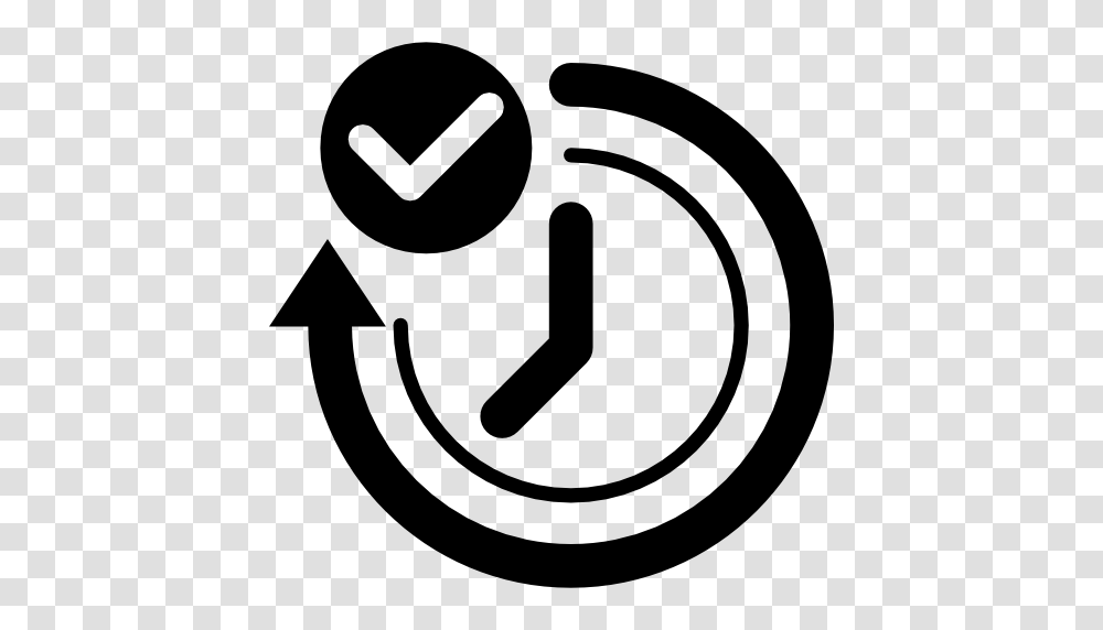 Time Check Symbol, Stencil, Number, Logo Transparent Png