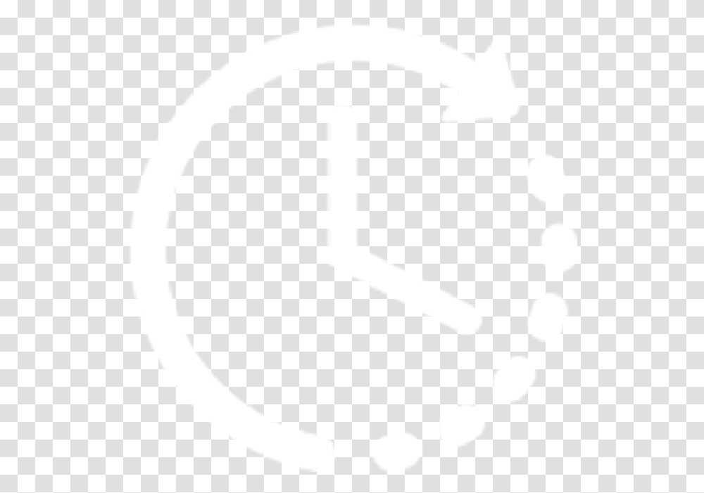 Time Consuming Icon White, Stencil, Number Transparent Png