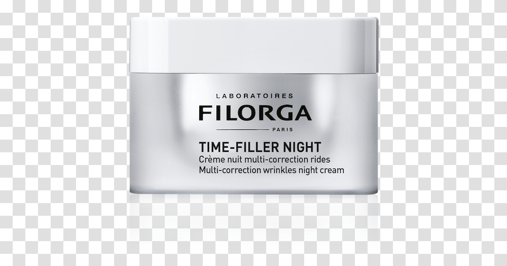 Time Filler Night Filorga, Bottle, Cosmetics, Aftershave Transparent Png
