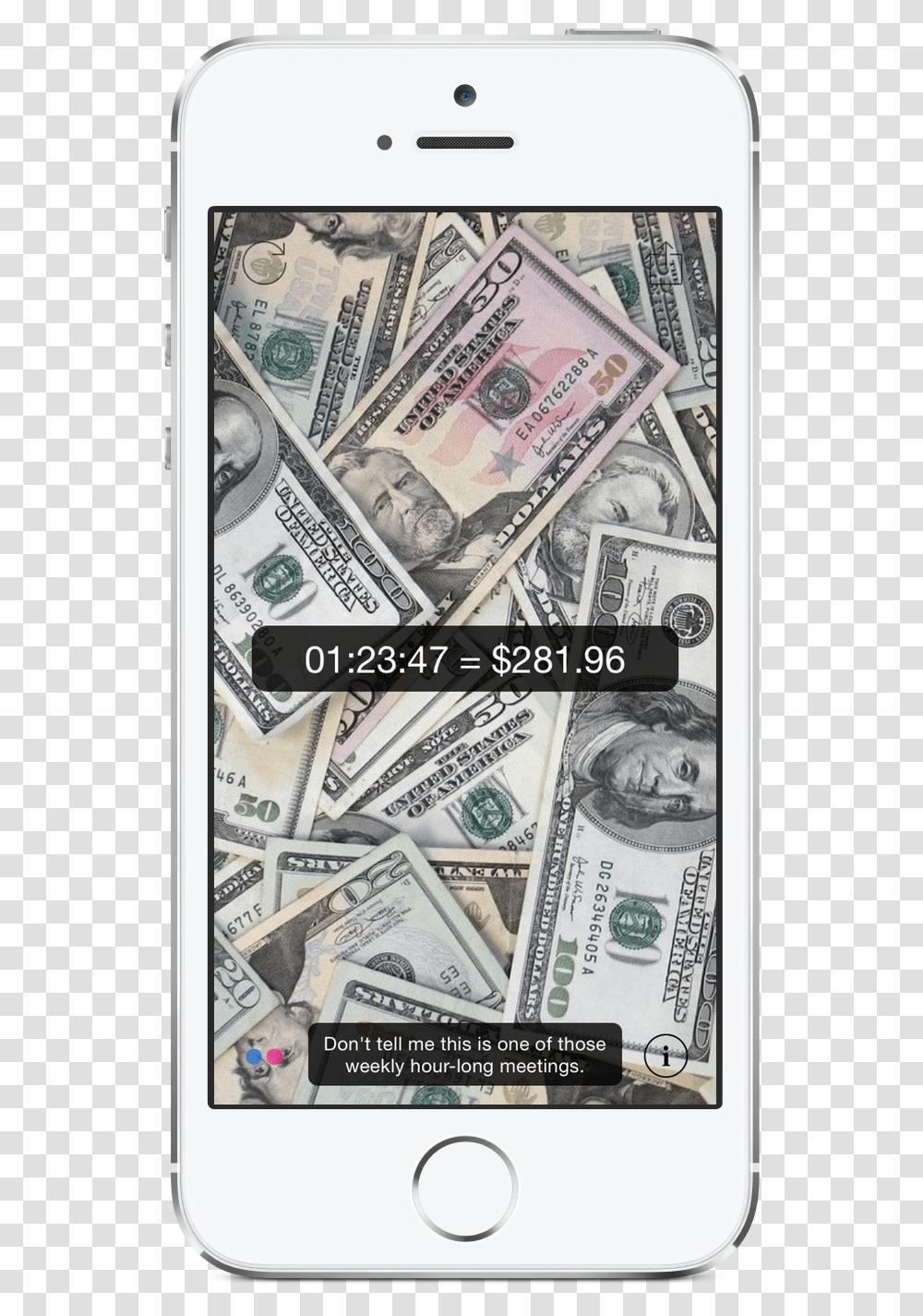 Time Is Money, Mobile Phone, Electronics, Cell Phone, Dollar Transparent Png