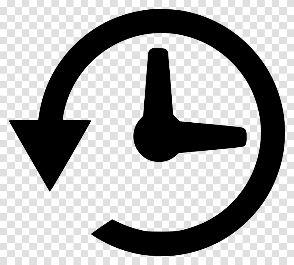 Time Machine Icon Free Download, Sign, Recycling Symbol, Stencil Transparent Png