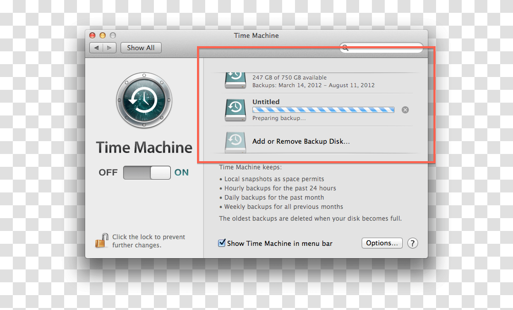 Time Machine Multi Drive Listings Time Machine Last Backup, File, Webpage Transparent Png