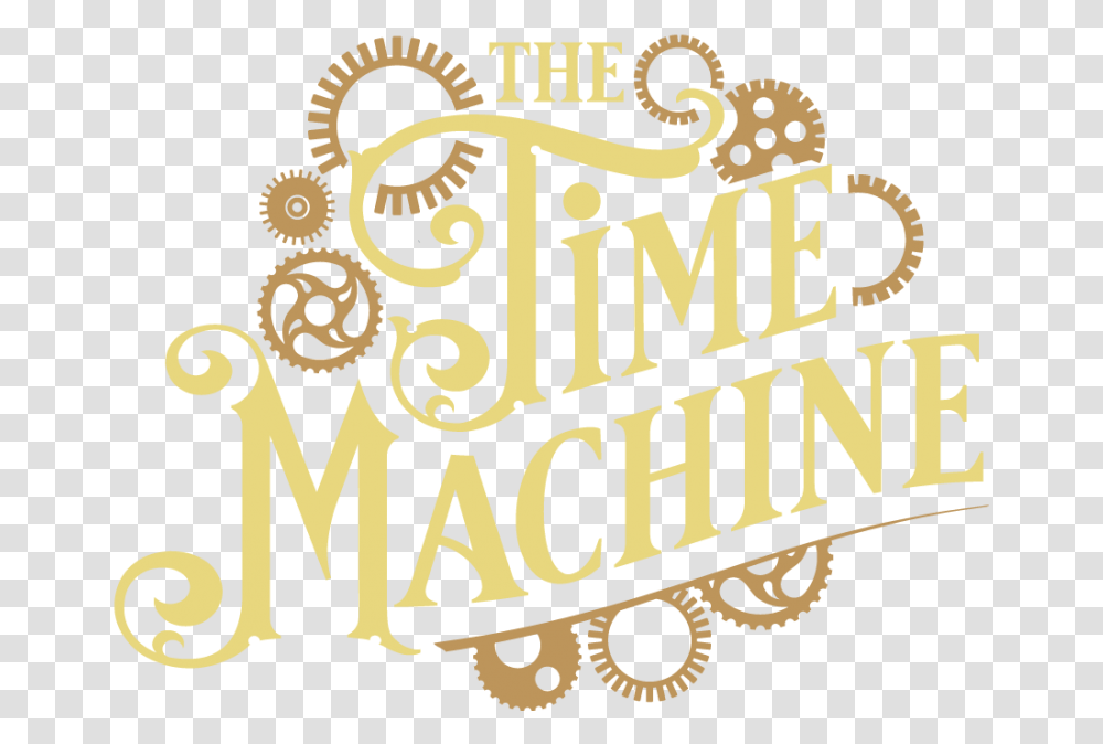 Time Machine Pageant Of The Masters Hg Wells Time Machine Clipart, Label, Alphabet, Calligraphy Transparent Png
