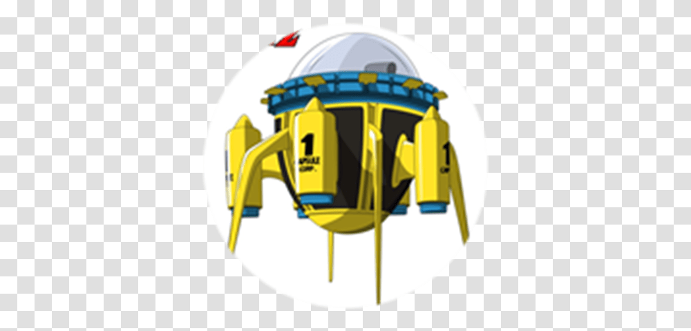 Time Machine Roblox Dragon Ball Time Capsule, Transportation, Vehicle, Helmet, Clothing Transparent Png