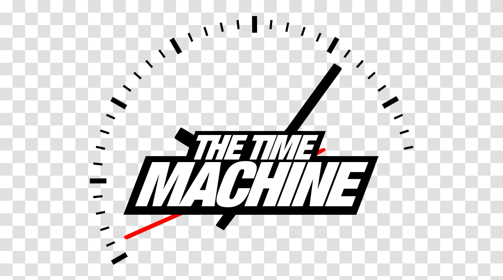 Time Machine Text, Gauge, Tachometer Transparent Png