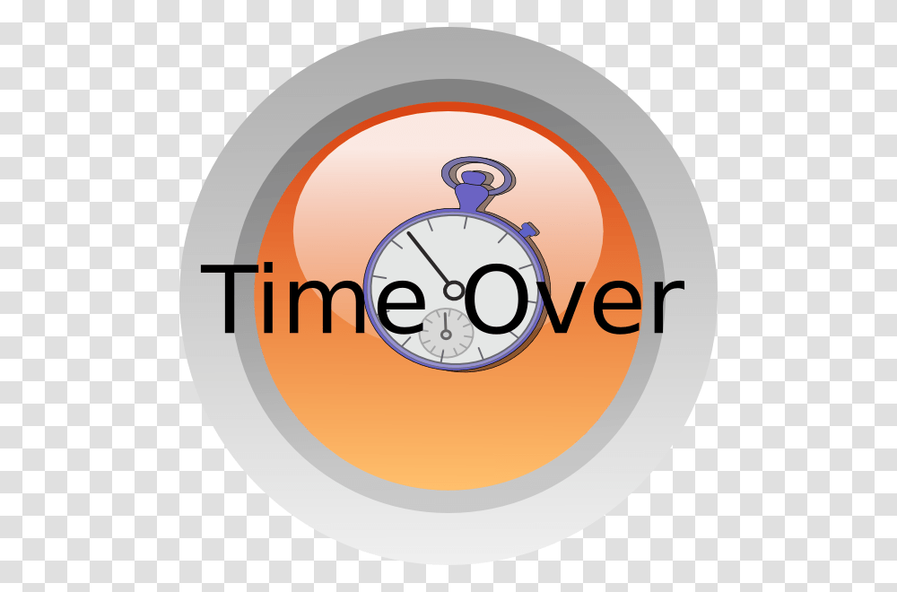 Time Over Clipart, Stopwatch, Alarm Clock, Analog Clock Transparent Png