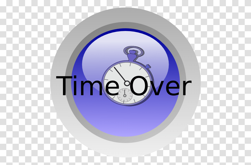 Time Over Svg Clip Arts Time Over, Stopwatch, Clock, Alarm Clock Transparent Png