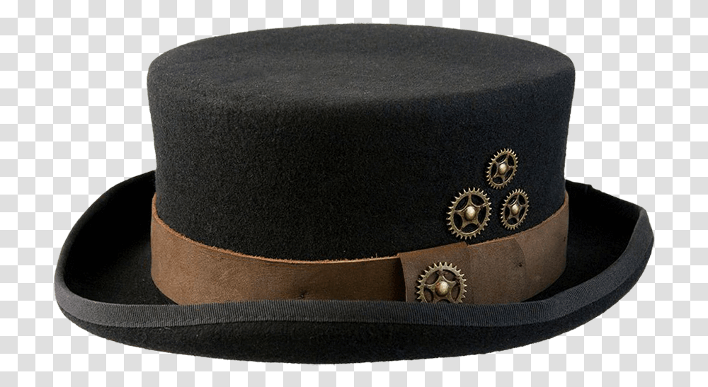 Time Travel Steampunk Top Hat Tan, Apparel, Sun Hat, Belt Transparent Png