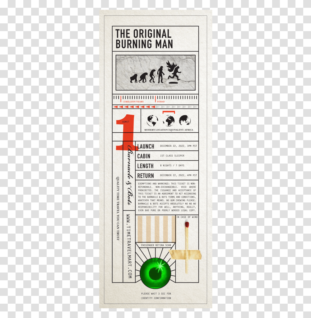 Time Travel Tickets, Label, Word, Poster Transparent Png