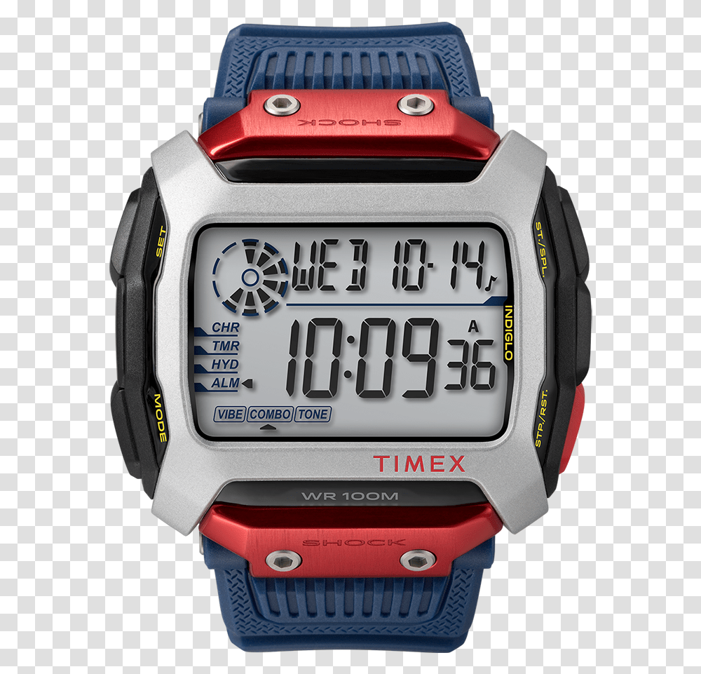 Timex Red Bull Cliff Diving, Digital Watch, Wristwatch Transparent Png