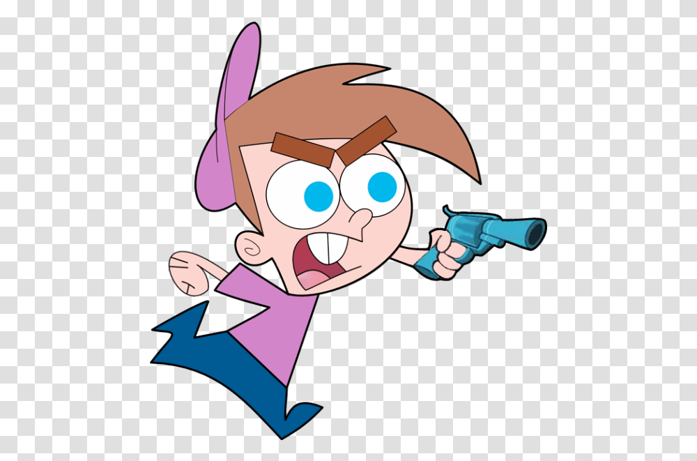 Timmy Holding Gun Timmy Turner With A Gun, Outdoors Transparent Png