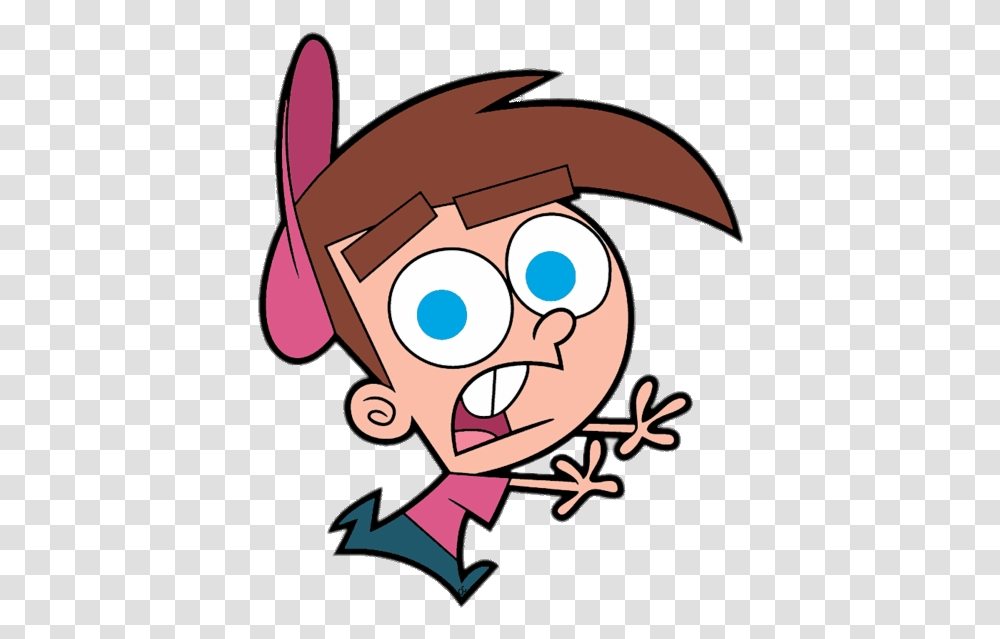 Timmy Turner Running Fairly Oddparents Timmy Running, Label, Seed, Grain, Produce Transparent Png