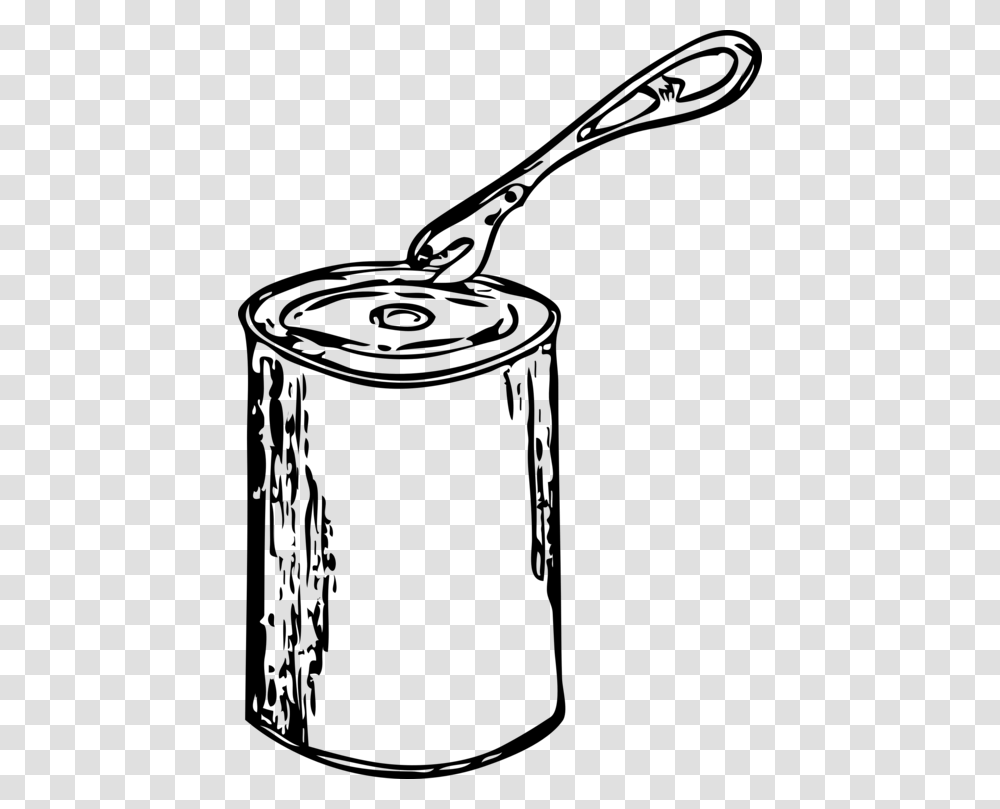 Tin Can Drink Can Black And White Rubbish Bins Waste Paper, Gray, World Of Warcraft Transparent Png