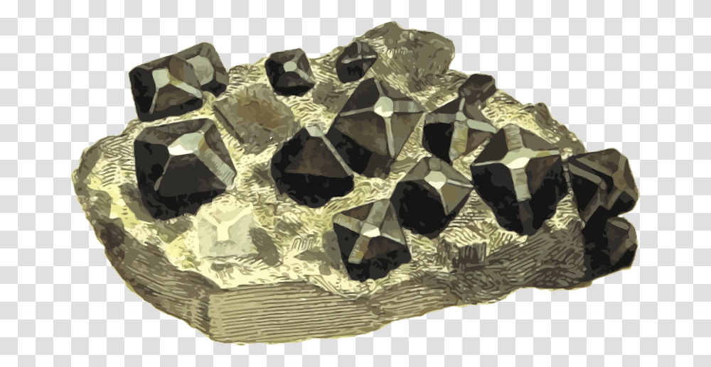 Tin Ore Mineral Clipart, Soil, Crystal, Outdoors, Archaeology Transparent Png