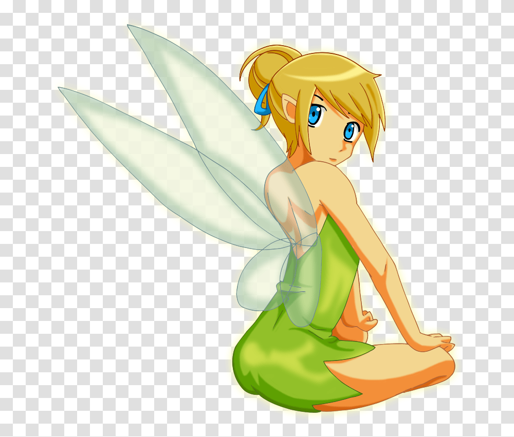 Tinker Bell Anime Drawing By Volleygirlglam01 Dragoartcom Draw Anime Tinker Bell, Book, Manga, Comics Transparent Png