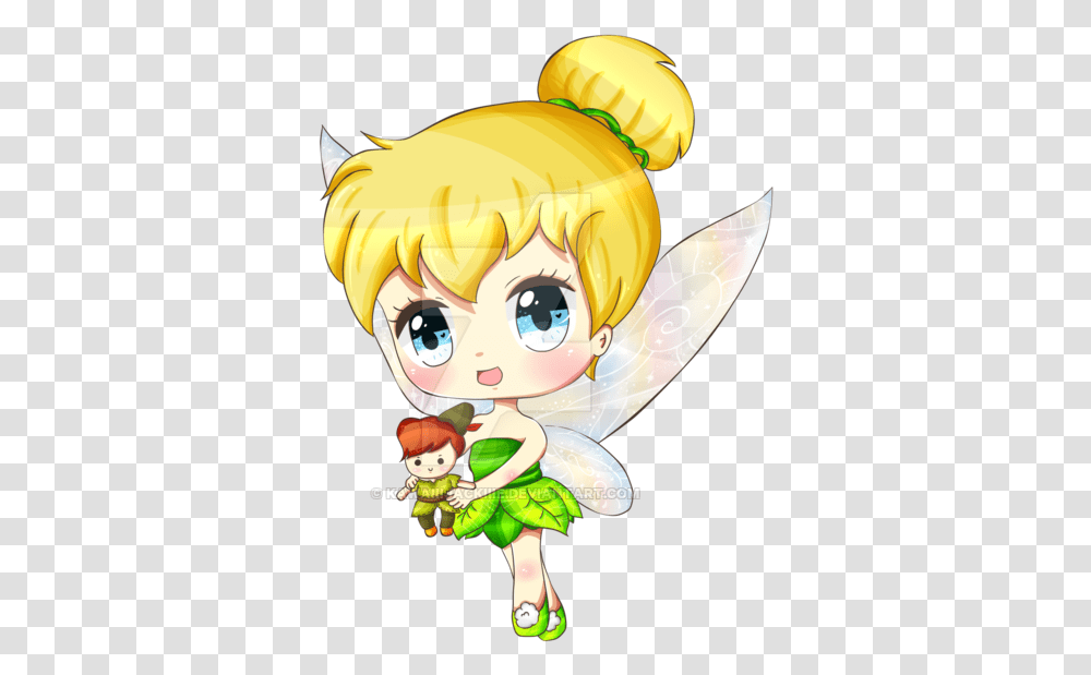 Tinkerbell Baby Tinkerbell Chibi, Toy, Book Transparent Png