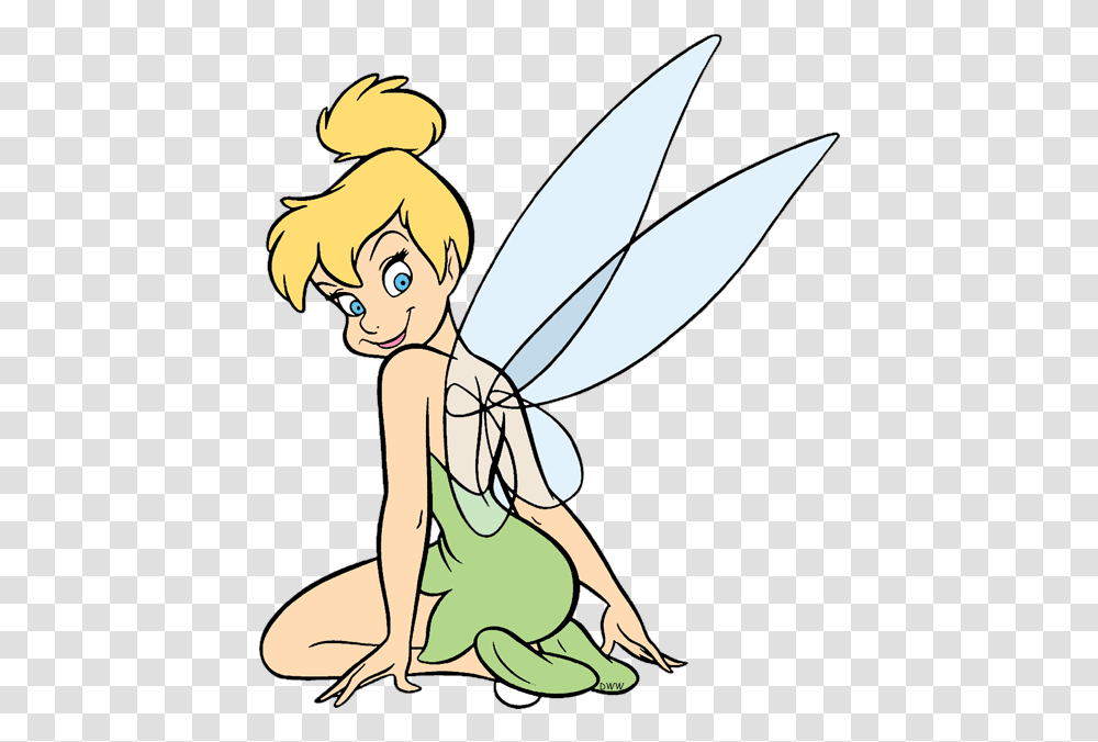 Tinkerbell Coloring Pages, Insect, Invertebrate, Animal, Wasp Transparent Png