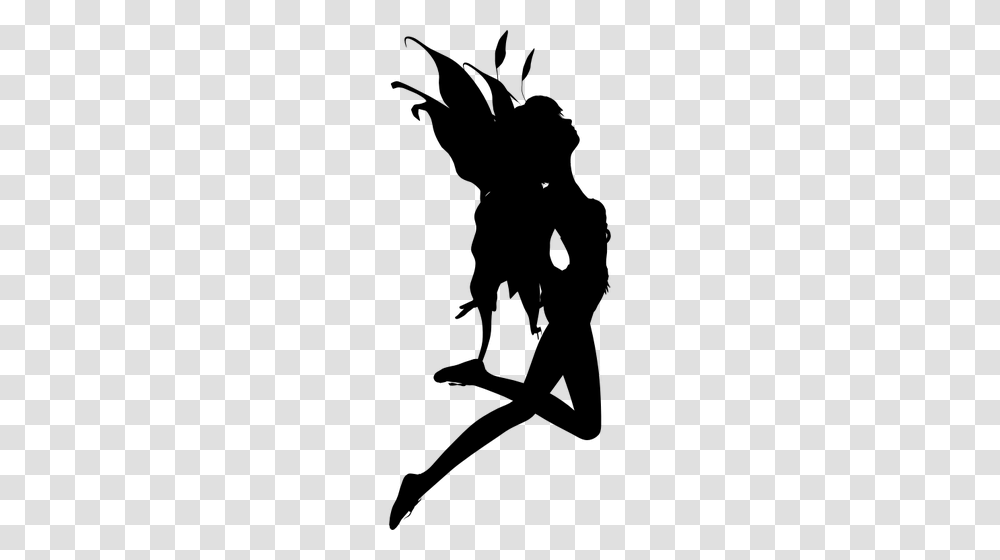 Tinkerbell Flying, Gray, World Of Warcraft Transparent Png
