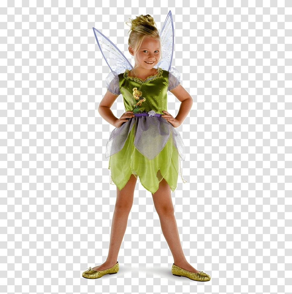 Tinkerbell Image Peter Pan Tinkerbell Costumes Girl, Doll, Toy, Person, Human Transparent Png