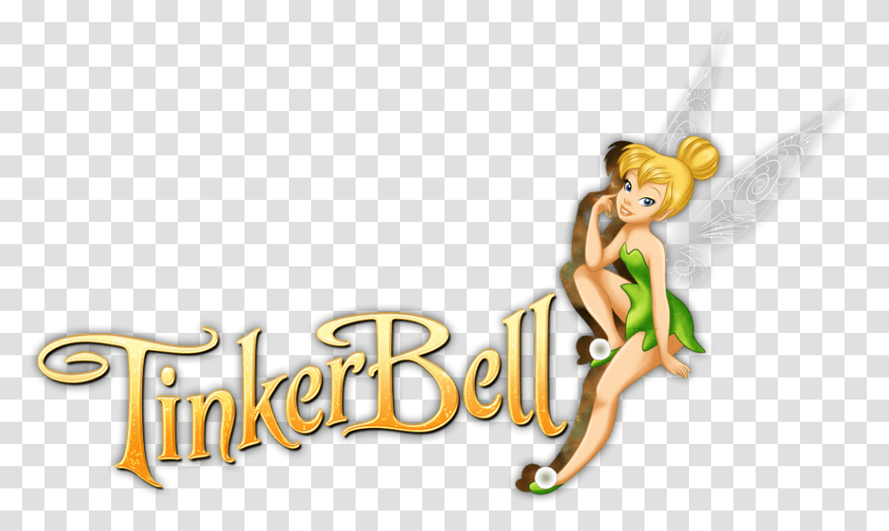 Tinkerbell Logo 7 Image Tinkerbell Logo, Alphabet, Text, Animal, Mammal Transparent Png