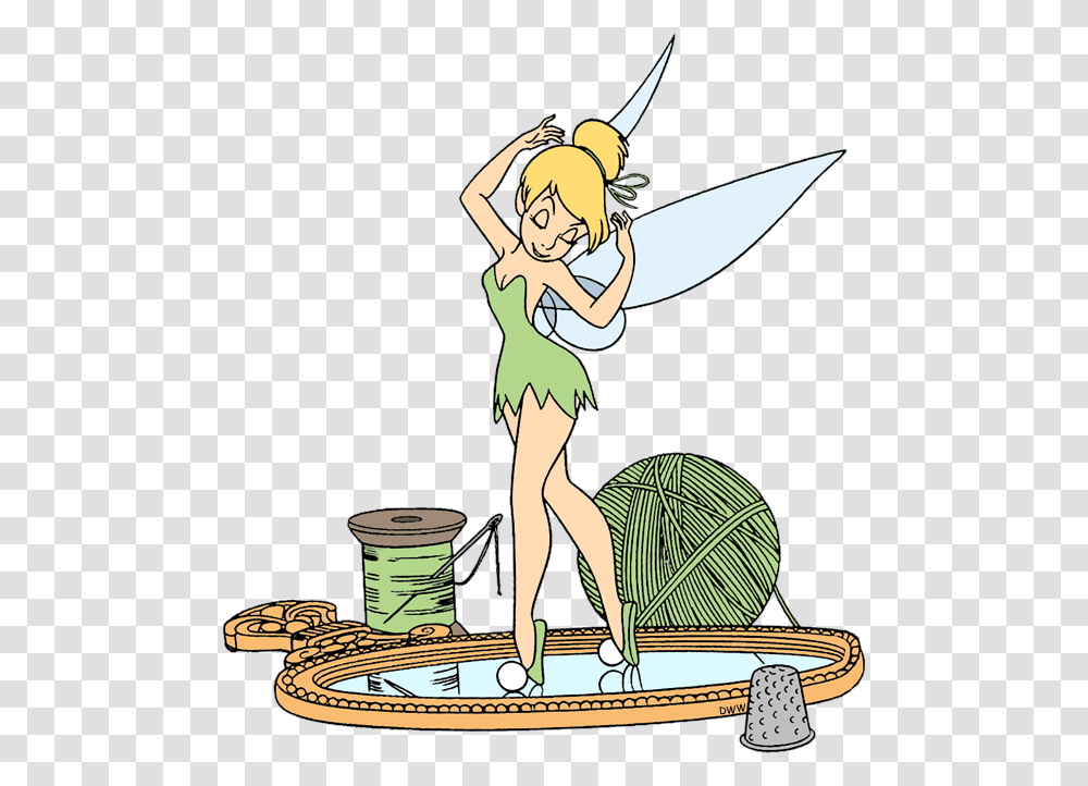 Tinkerbell Mirror Coloring Pages, Person, Outdoors, Drawing Transparent Png