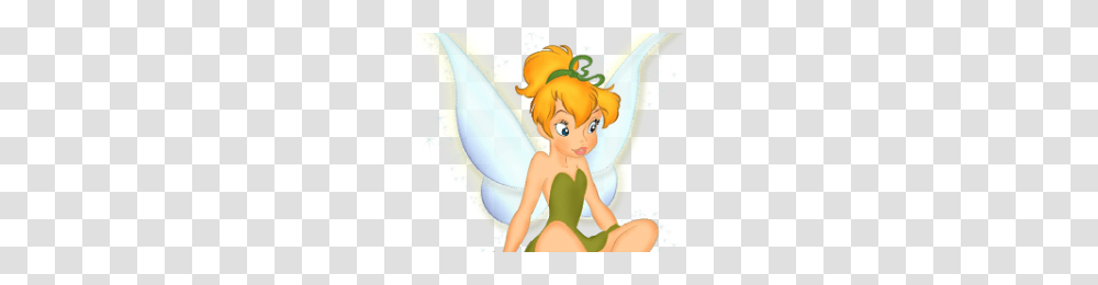 Tinkerbell Silhouette Image, Angel, Archangel, Person Transparent Png