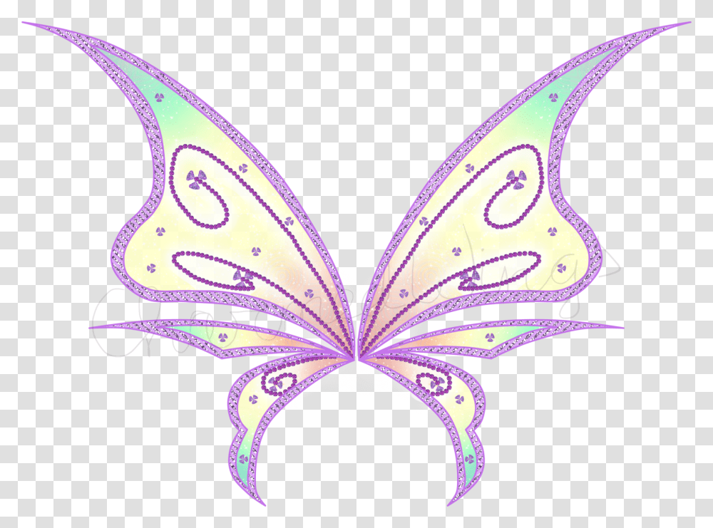 Tinkerbell Wings Fairy, Purple, Pattern, Snake, Accessories Transparent Png