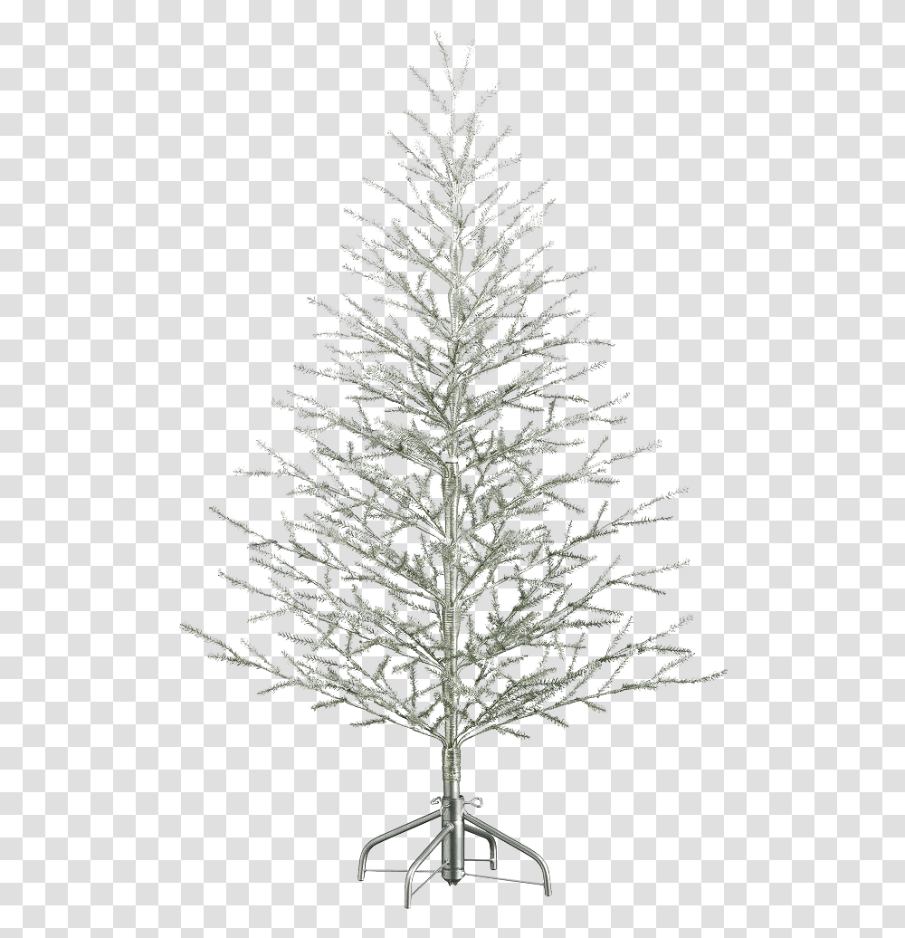 Tinsel Christmas Tree File Christmas Tree, Plant, Ornament, Snowflake Transparent Png