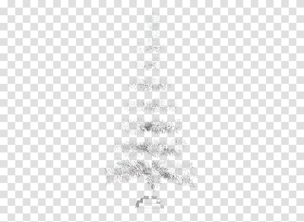 Tinsel Christmas Tree Image Mart Background White Christmas Tree, Plant, Ornament, Crystal,  Transparent Png