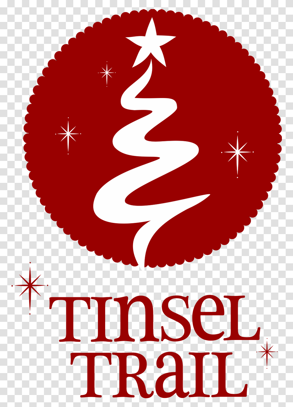 Tinsel Trail Decorating Guidelines Mountain Bike Tire, Poster, Advertisement, Logo, Symbol Transparent Png