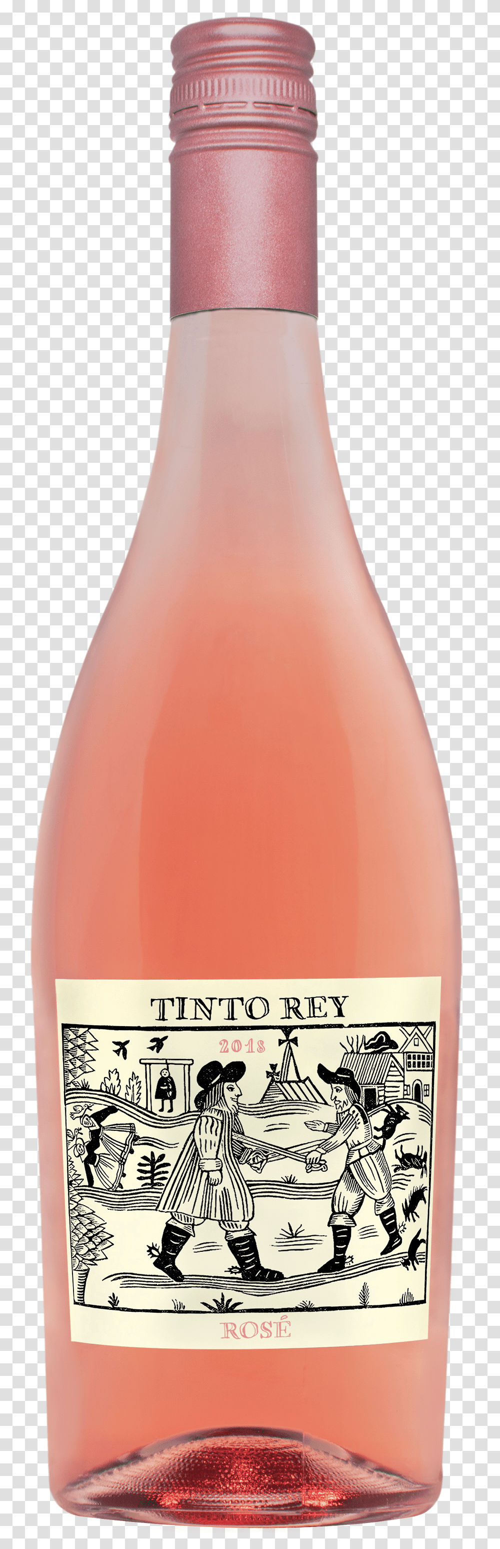 Tinto Rey Rose 2018, Alcohol, Beverage, Bottle, Sake Transparent Png