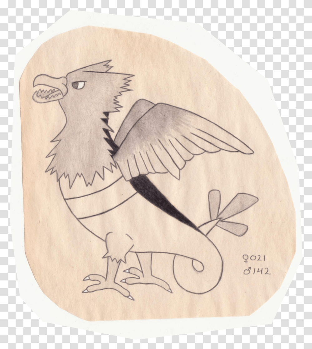 Tiny Bird Pokemon Parrot, Animal, Wood, Drawing Transparent Png