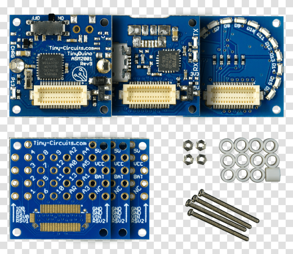 Tiny Circuits Tinyduino Basic Kit, Electronic Chip, Hardware, Electronics, Computer Transparent Png