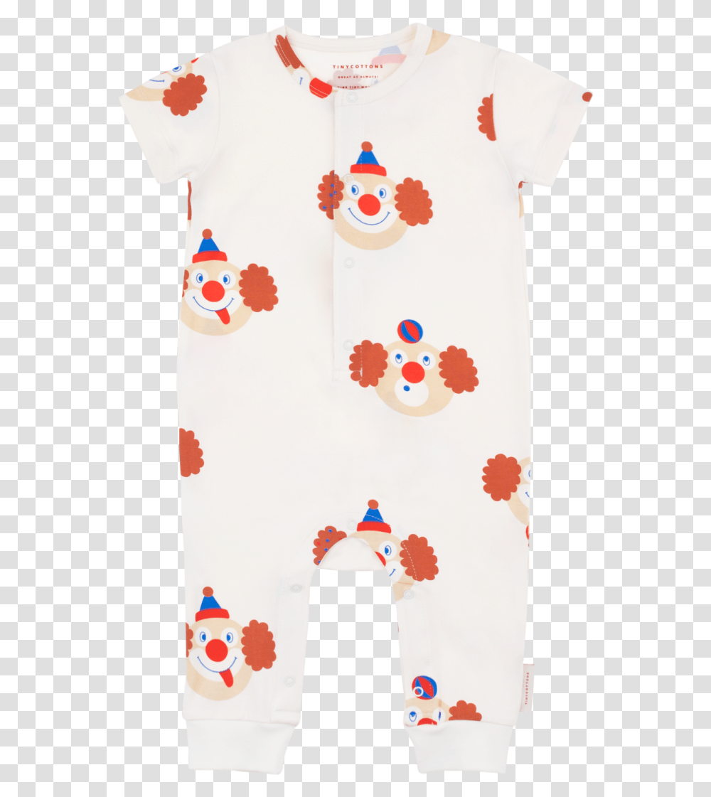 Tiny Cottons Clowns Ss One Piece Orange Mayonnaise, Clothing, Graphics, Art, Floral Design Transparent Png