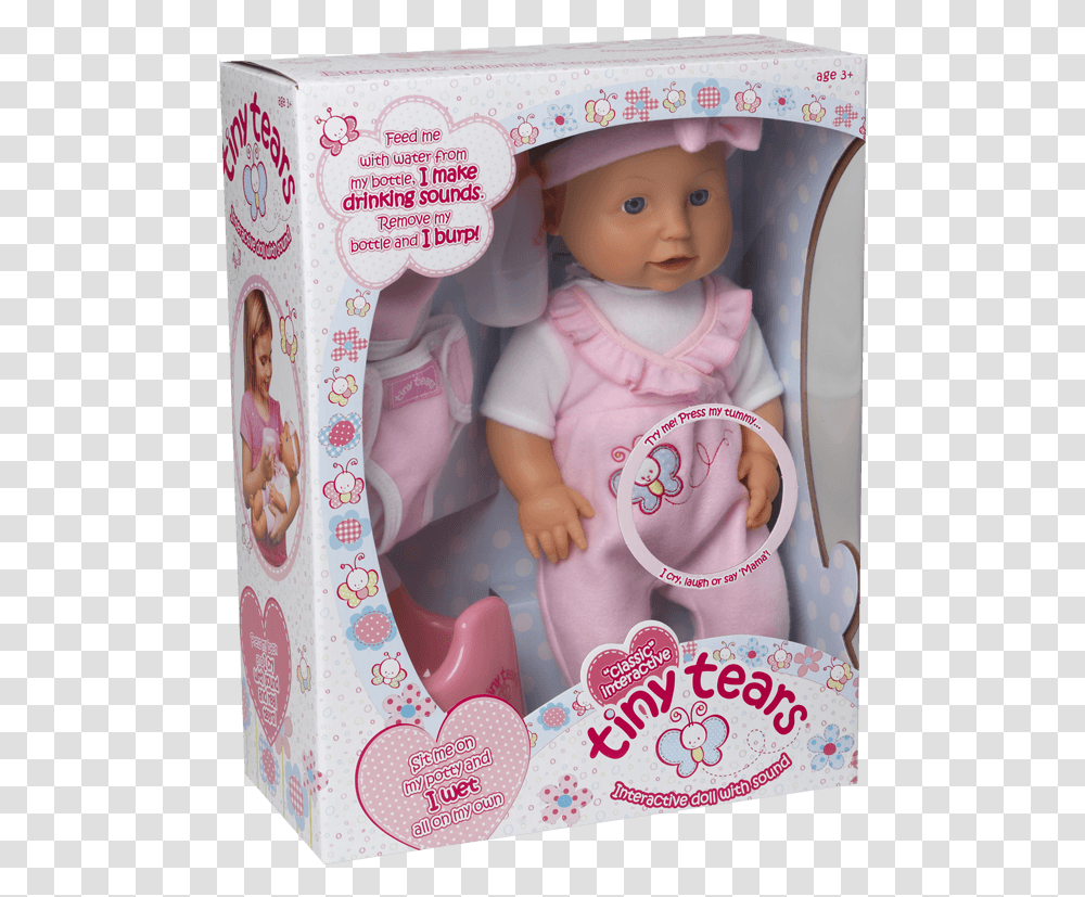 Tiny Tears Dolls, Toy, Furniture, Person, Human Transparent Png