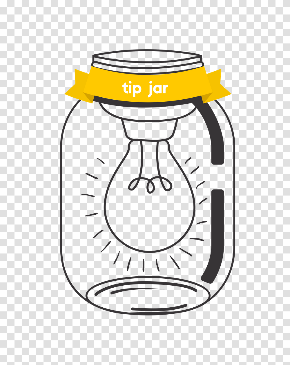 Tip Jar Share Get Featured Tuned In Parents, Hourglass, Machine, Lighting Transparent Png