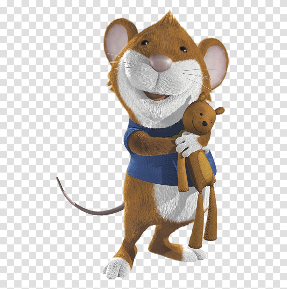 Tip The Mouse Holding Teddybear Tip The Mouse, Mascot, Toy, Animal, Mammal Transparent Png